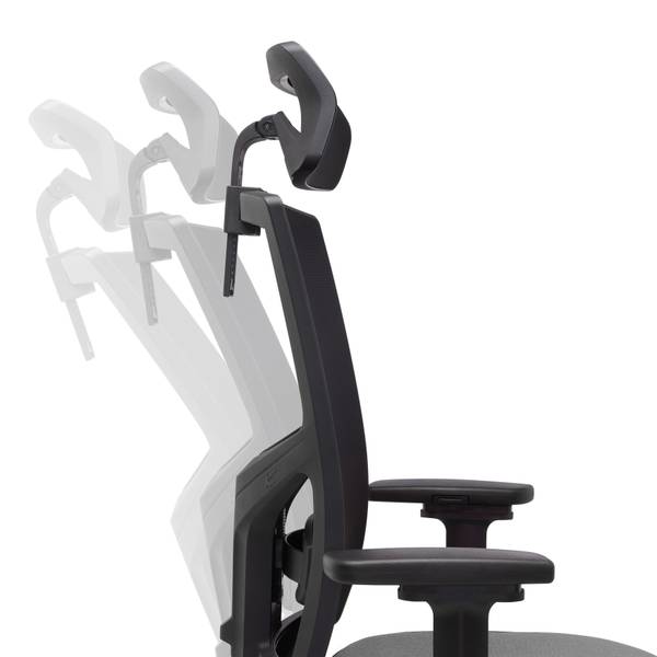 Chefsessel BOSS VIP Schwarz - Grau