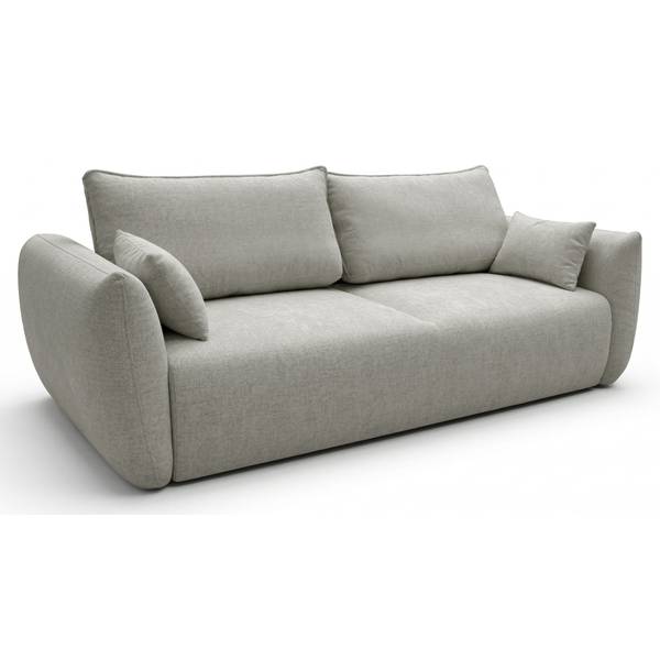 3-Sitzer Sofa ZORDO Grau - Chenille - Polyamid - 238 x 91 x 102 cm