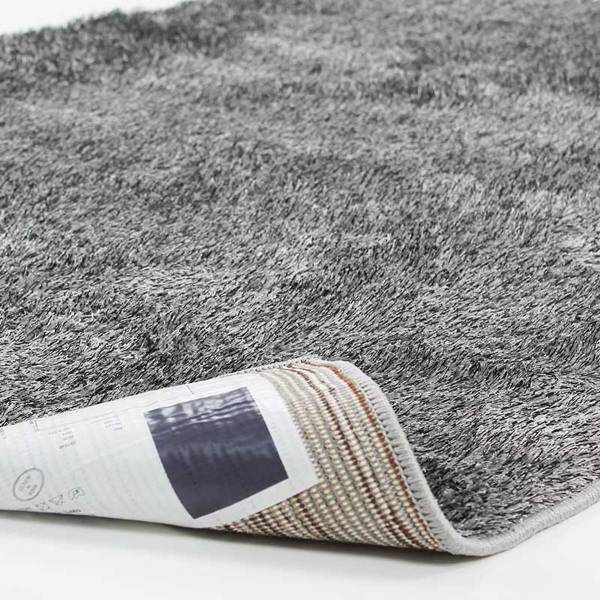 Tapis BRILLIANT Gris - Polyester - 120 x 170 x 170 cm