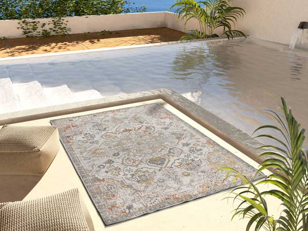 Indoor-Outdoor Teppich SAMARA Vintage 80 x 150 cm