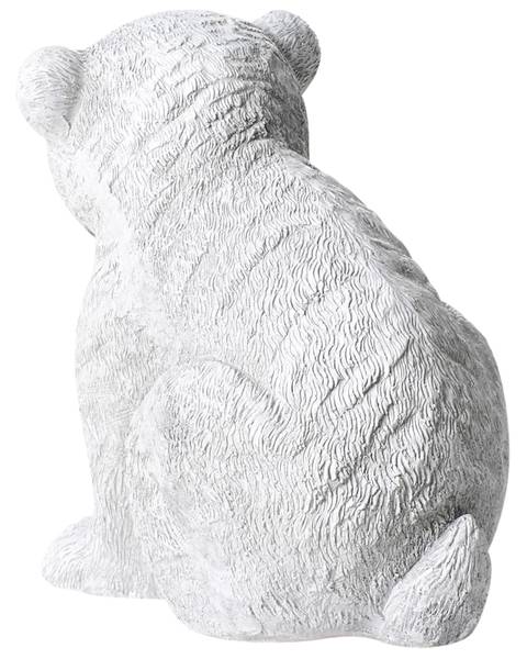 Gartenfigur BOWE Grau - Metall - 28 x 36 x 29 cm
