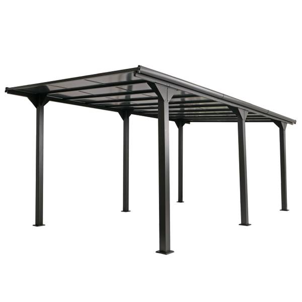 Alu-Carport O23 Anthrazit