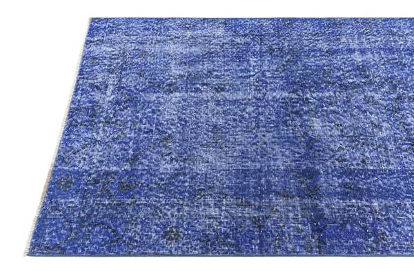 Tapis Ultra Vintage DCCVI Bleu - Laine - 99 x 1 x 201 cm