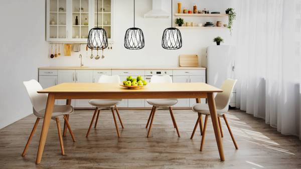 Luminaires suspendus FLORESTA Verre fumé / Acier - 3 ampoules