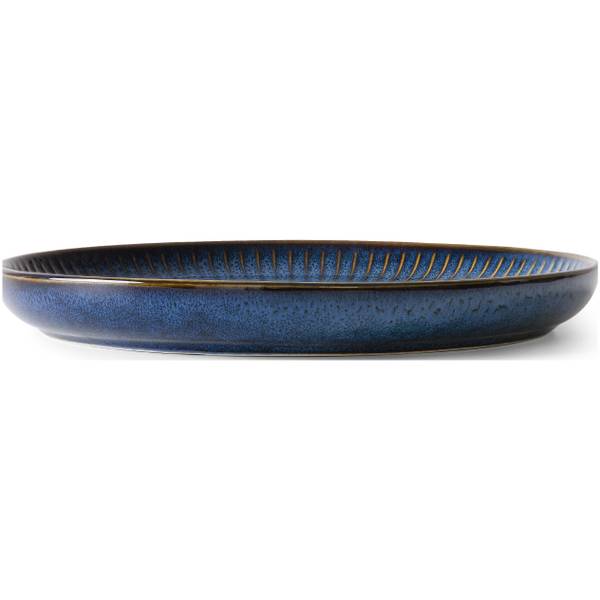 Dessertteller 6-tlg AD STRIPES Blau - Porzellan - 20 x 2 x 20 cm