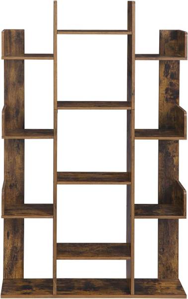 Bücherregal 100408 Braun - Holzwerkstoff - 98 x 32 x 19 cm