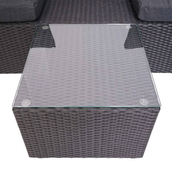 Lounge-Set J37 (4-Teilig) Anthrazit