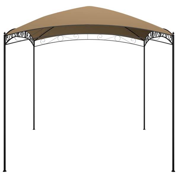 Pavillon 3005108 Grau - Stahl - 300 x 265 x 300 cm