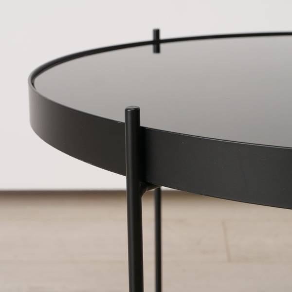 Couchtisch SHERIN Schwarz - Metall - 57 x 40 x 57 cm