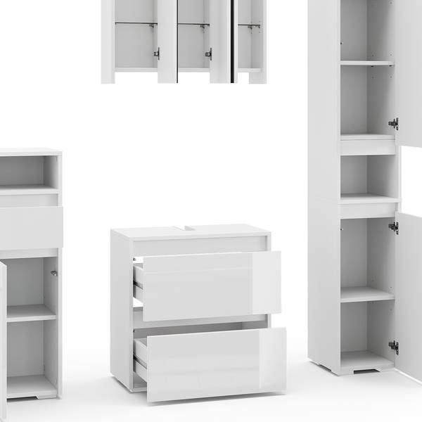 Badmöbel-Set Majest 40116, 4er Set 60 x 30 cm