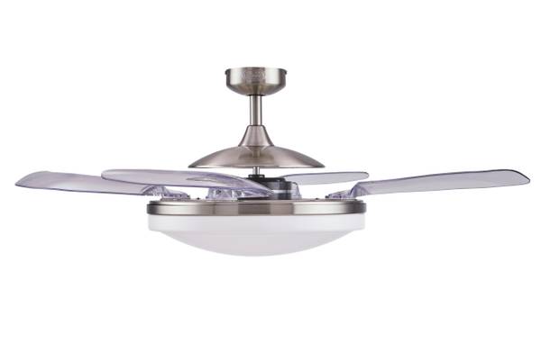 Deckenventilator Evo 2 Graumetallic - Hellgrau