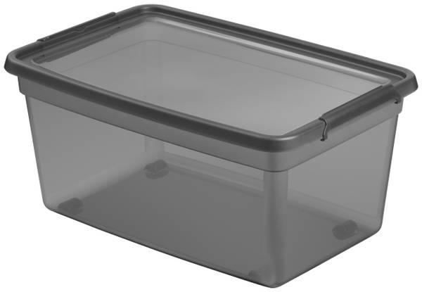 Aufbewahrungsbox BLACKY CA. 60L Schwarz - Kunststoff - 39 x 38 x 58 cm
