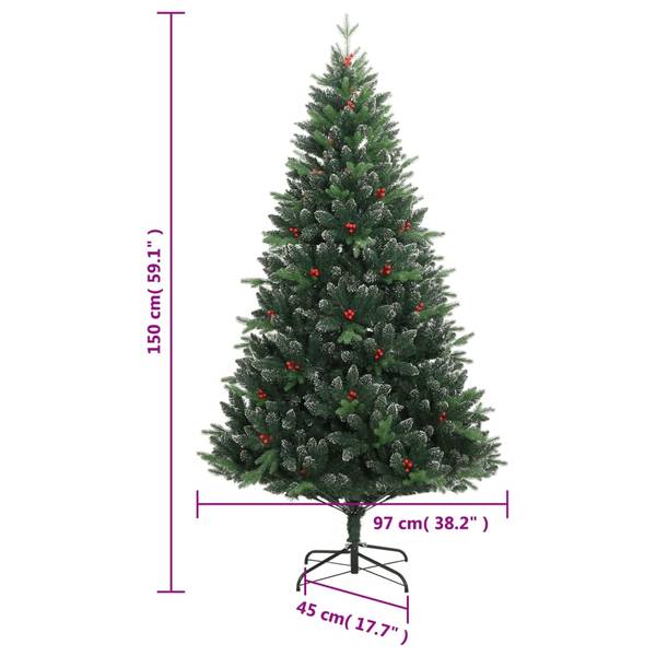 Sapin de noël artificiel 3030469 97 x 150 x 97 cm