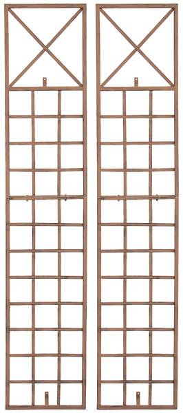 Rankgitter HILDE (2er-Set) Braun
