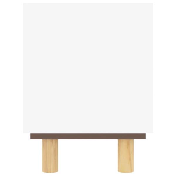 TV-Schrank 3014092 Weiß - Kiefer - 80 x 40 x 30 cm