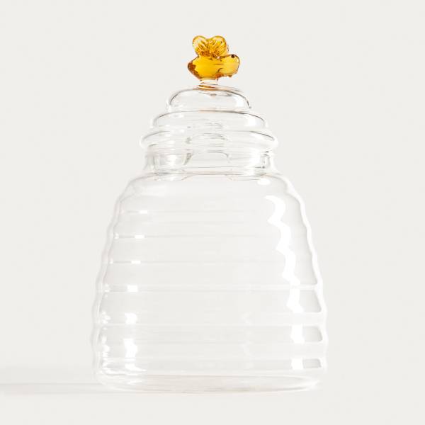 Honigbehälter aus Glas MELLA Glas - 10 x 14 x 10 cm