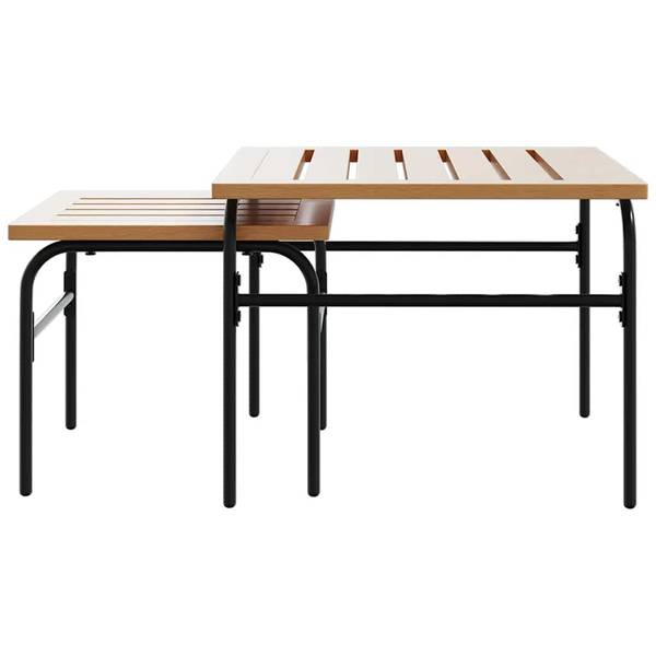 Garten-Lounge-Set 3283638 5-teilig Schwarz - Metall - 65 x 68 x 79 cm