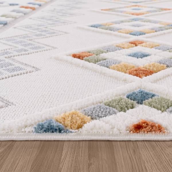 Kurzflorteppich Brisbane 598 120 x 120 cm