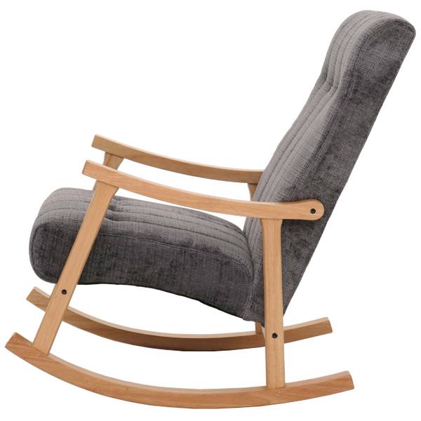 Schaukelstuhl K10 Grau - Beige