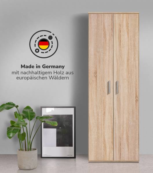 Mehrzweckschrank Besenschrank Eiche Sonoma Dekor