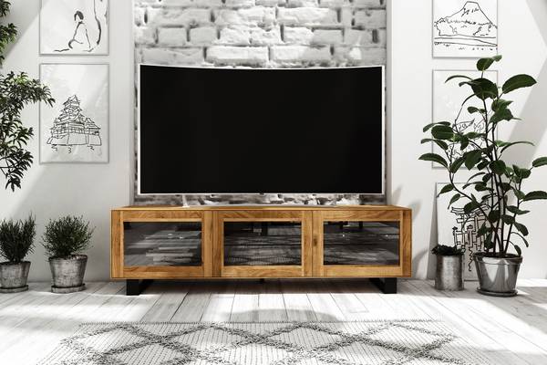 Meuble TV LARA Chêne sauvage