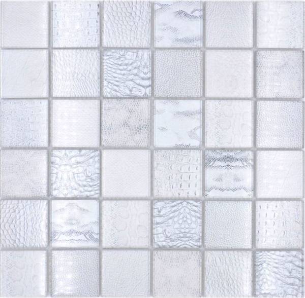 Mosaikfliesen 78-W18 Glas - 30 x 30 x 30 cm