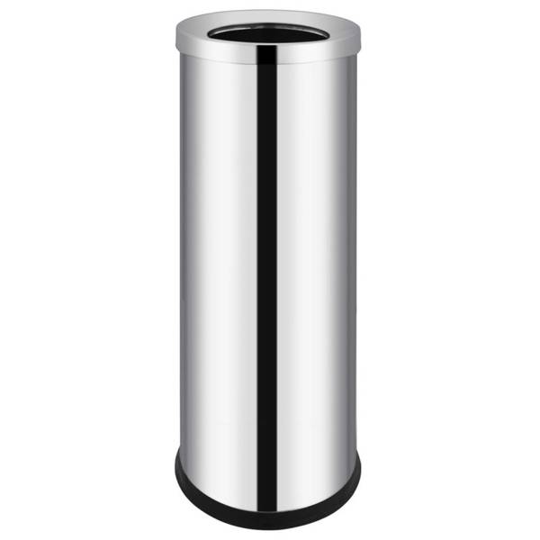 Mülleimer 51094 Silber - Edelstahl - 25 x 61 x 25 cm