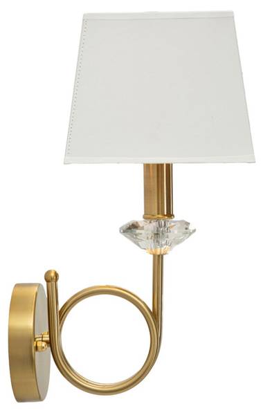 Applique murale Salisburg Doré - Métal - 18 x 40 x 24 cm