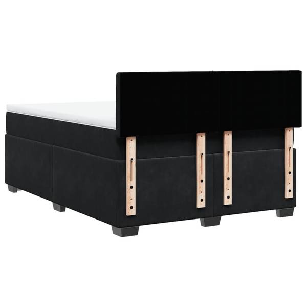 Sommier à lattes de lit 3038745 Noir - Largeur : 144 cm