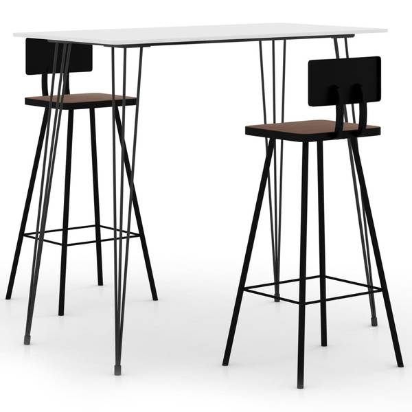 Bar-Set 3er Set XT4771 Massivholz