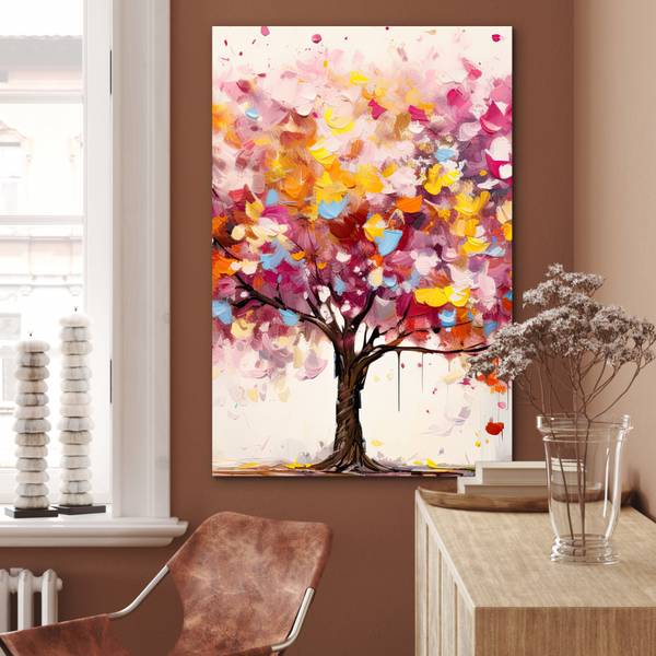 METALLBILD Aquarell 60 x 90 cm