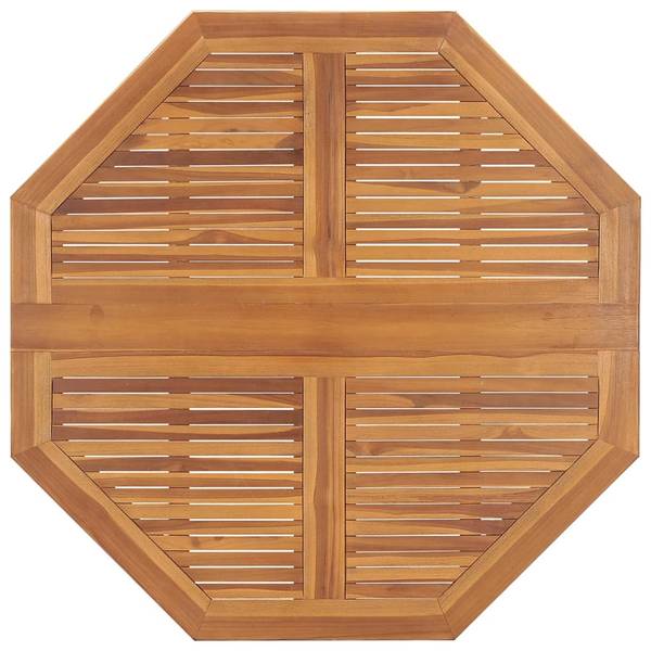 Tuintafel 3015079 bruin - teakhout - 110 x 75 x 110 cm