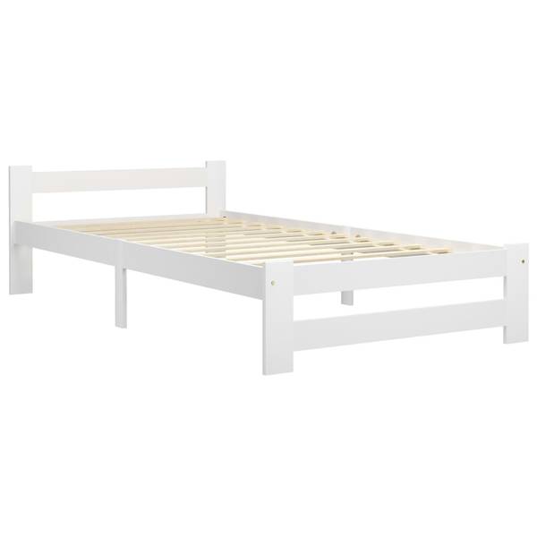 Bedframe 3005792-1 wit - Ligoppervlak breedte: 100 cm
