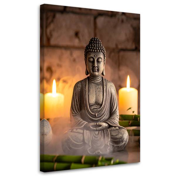 Wandbild Buddha 40 x 60 cm
