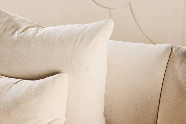 3-Sitzer Sofa Mollösund Beige - Flachgewebe - 237 x 82 x 95 cm