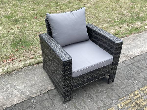 Gartenmöbel Set Im Freien C(4er-Set) Grau - Webstoff - 80 x 68 x 140 cm