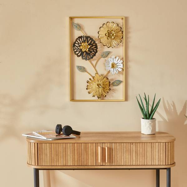 Wanddekoration FLORINE Gold