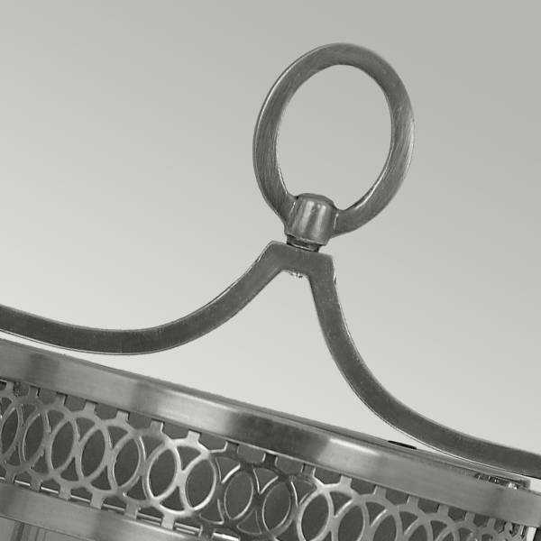 Applique murale Guildhall 1 Argenté