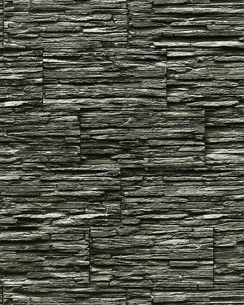 Tapete 1003-34 Schwarz - Kunststoff - 53 x 1 x 1005 cm