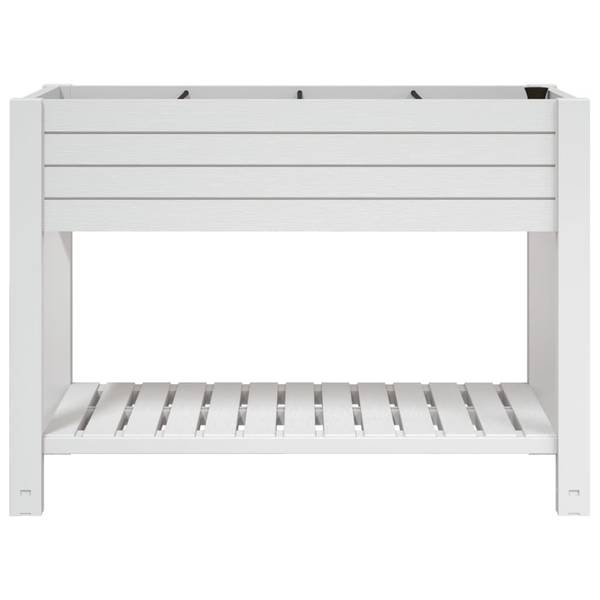 Hochbeet XT4771 Weiß - Holz teilmassiv - 45 x 79 x 110 cm