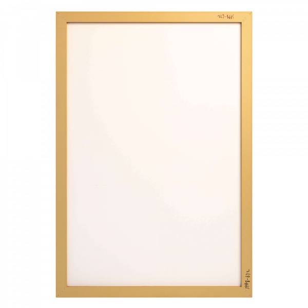 Tableau mural mat encadré escabeau deco Vert - Acacia - 95 x 65 x 3 cm