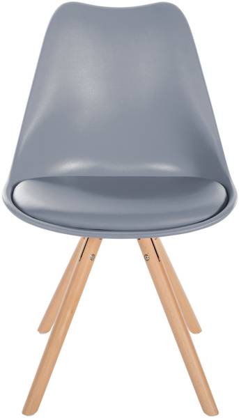 Esszimmerstuhl Sofia 4er Set Grau - Kunststoff - 48 x 81 x 54 cm