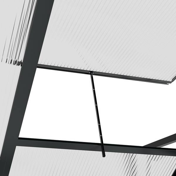 Gewächshaus 845-057GY 132 x 190 cm
