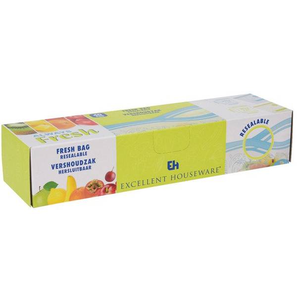 Lebensmittelbeutel 40 Stück Kunststoff - 24 x 1 x 29 cm