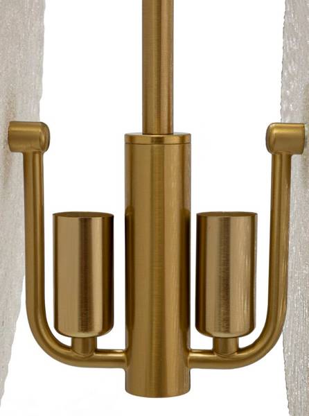 Lustre Glass Doré - Verre - 35 x 80 x 18 cm