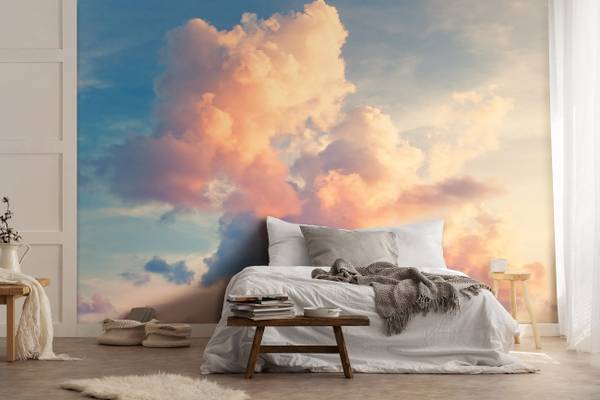 Vlies Fototapete Wolken Himmel Kinder 254 x 184 cm