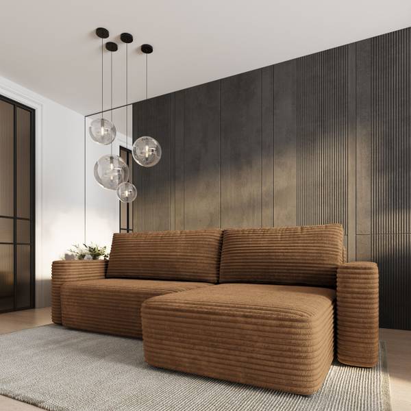 Ecksofa TELIN Orange