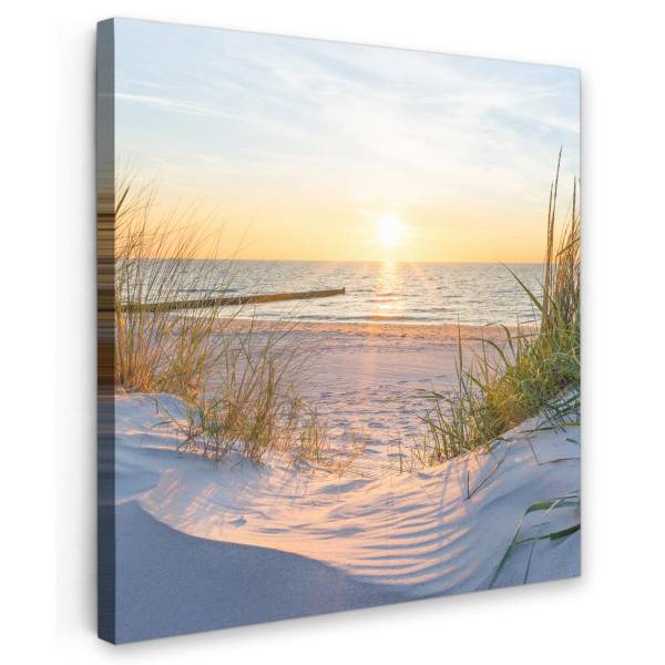 LEINWANDBILD Strand 50 x 50 cm