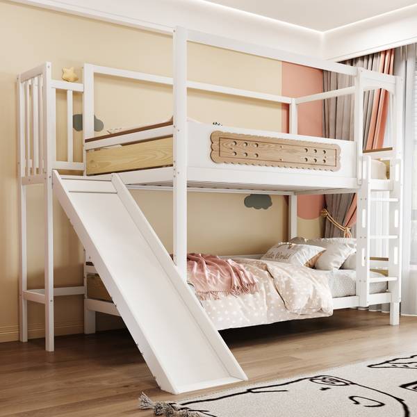 Stockbett K-1490 Braun - Holzwerkstoff - 176 x 180 x 247 cm