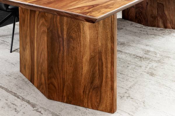Esstisch DIAMOND Braun - Sheesham - 240 x 76 x 100 cm